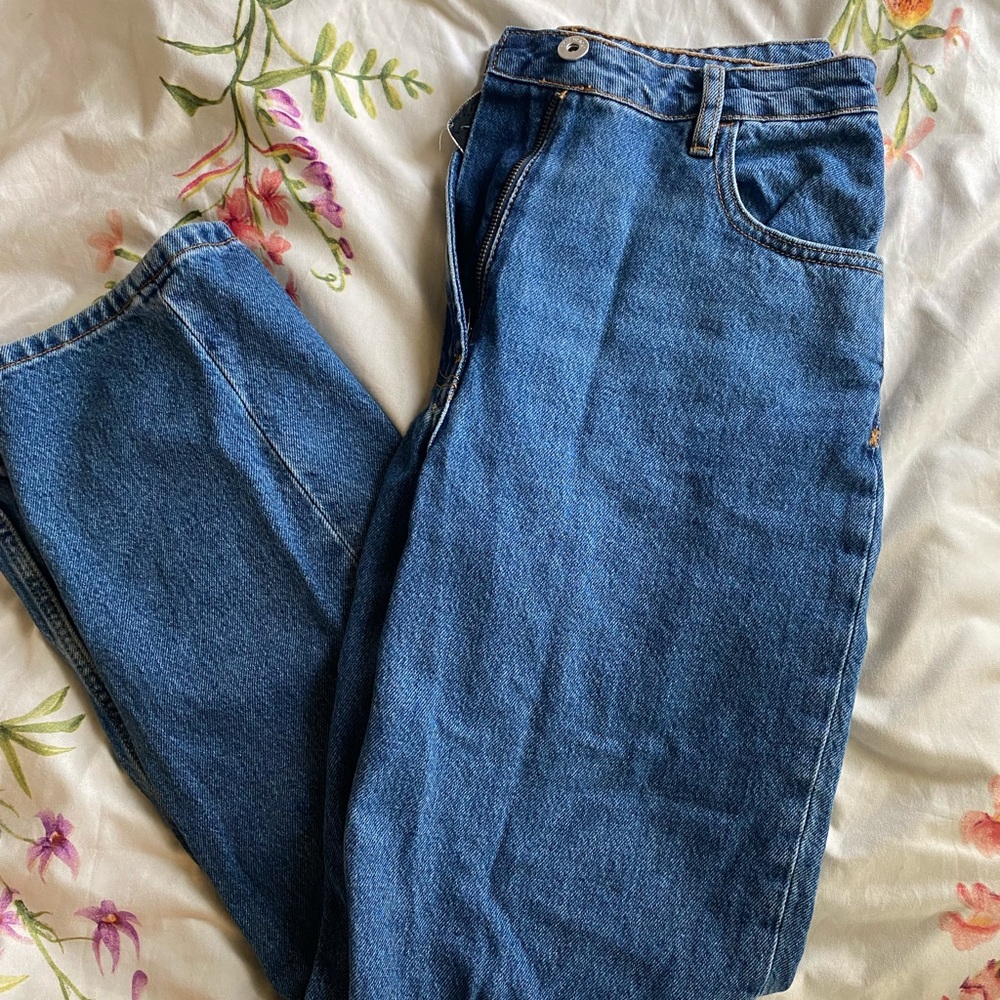 High wasted mom jeans